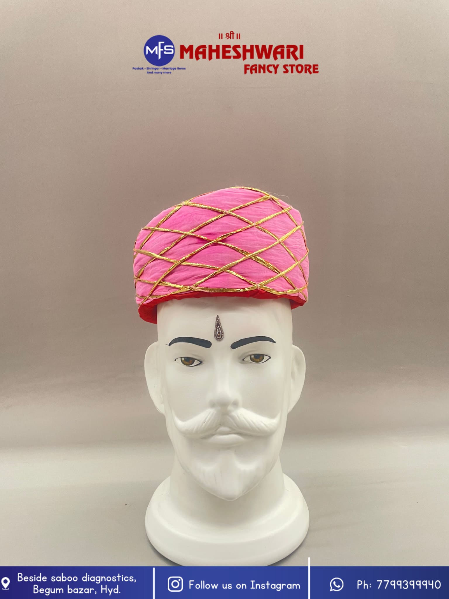 Rajasthani Small Gota Pecha